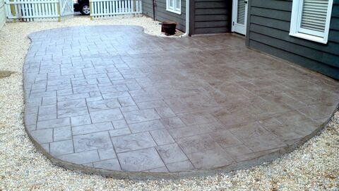 STAMPED CONCRETE PATIO LAKEWOOD CO